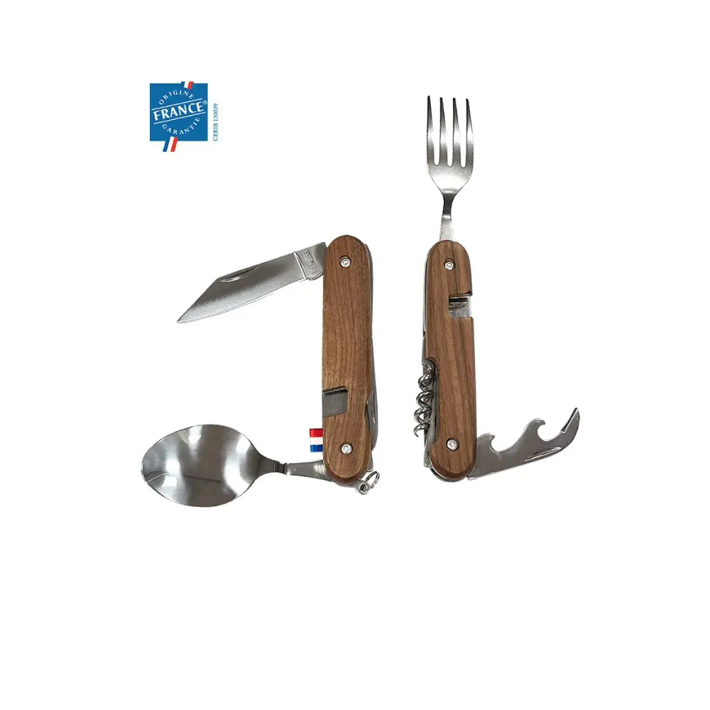 Couteau multifonction bois origine France