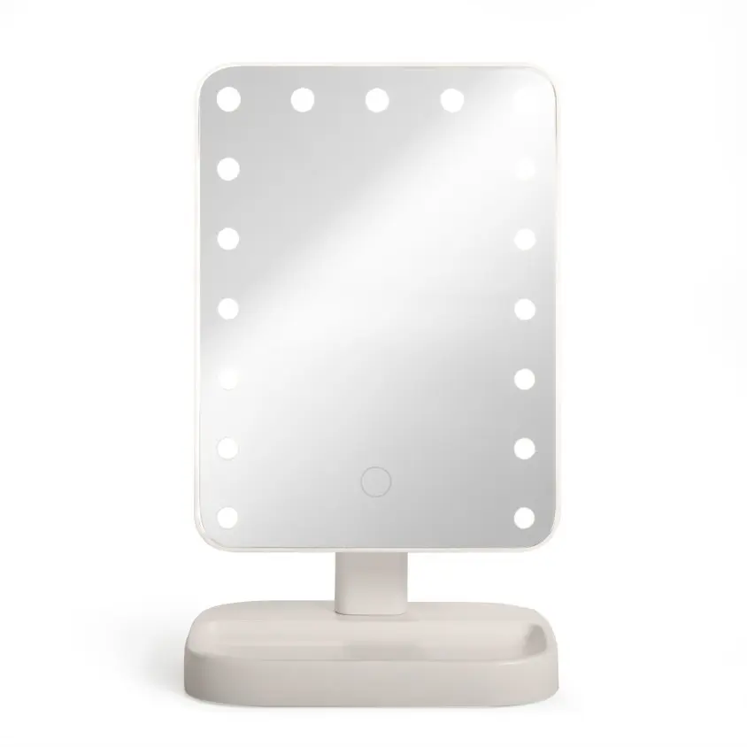 Miroir de maquillage lumineux