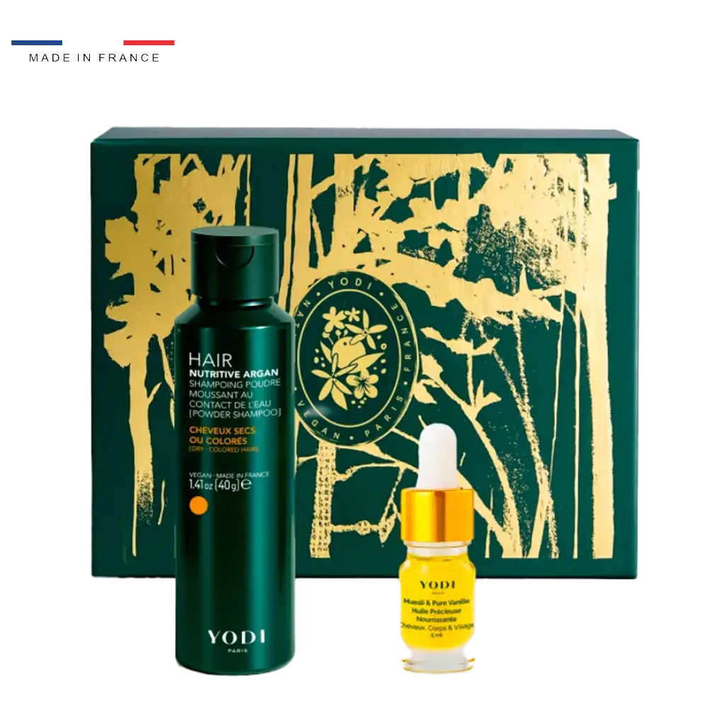 Coffret cheveux secs, abimés, colorés