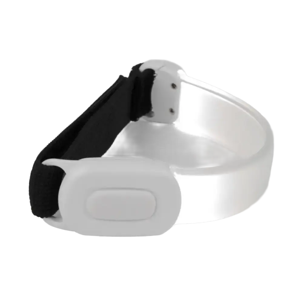 Bracelet lumineux blanc rechargeable
