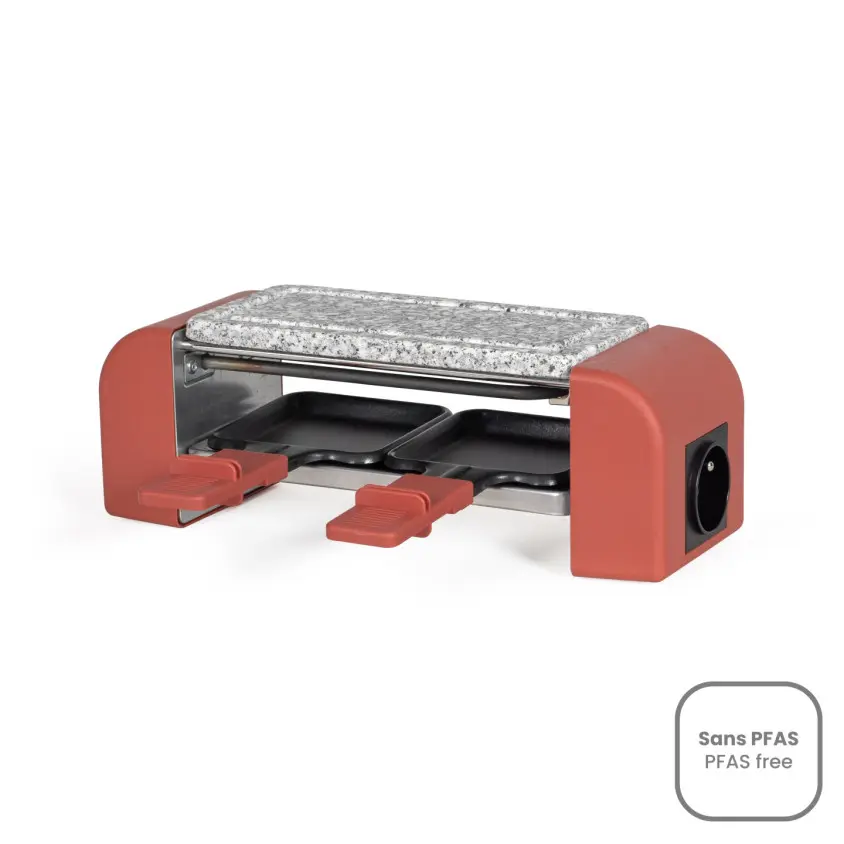 Raclette 2 personnes connectable