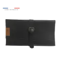 Pochette vintage mixte en cuir
