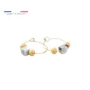 Boucles d'oreilles mini-créoles 