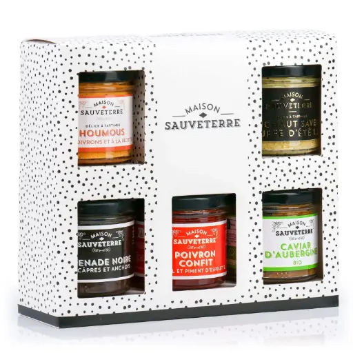 [56088] Assortiment de 5 toastinades végétales