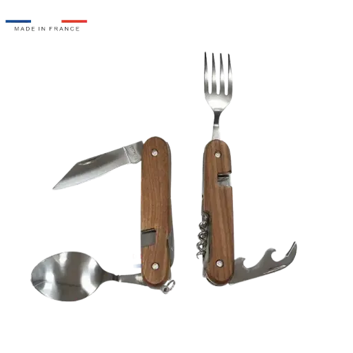 [gj401] Couteau multifonction en bois