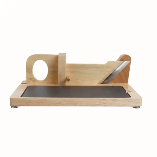 [MEC127] Guillotine à saucisson avec plateau en ardoise