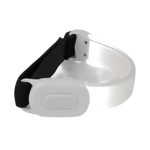 Bracelet lumineux blanc rechargeable