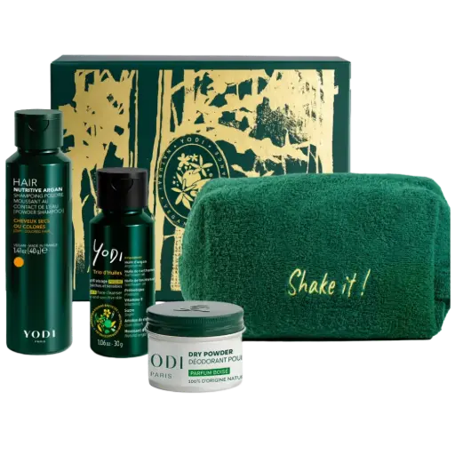 [17] Coffret routine énergie peau, corps, cheveux